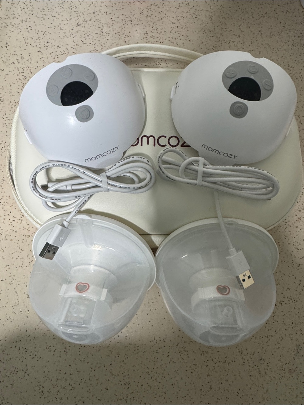 momcozy Double Electric Breast Pump M5 - White